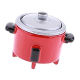 Amagogo Mini Elektrischer Reiskocher: 12 Batterie Dek