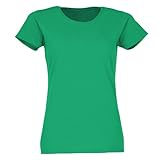 Basic T-Shirt 'Valueweight' - für Damen Farbe maigrün Größe M