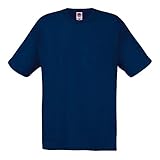 Fruit of the Loom - T-Shirt 'Original T' / Navy, 5XL