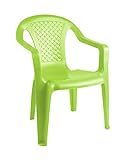 Pro Garden Kinderstühle Stapelstühle Kinderstuhl Kindersessel Stuhl Kindermöbel Gartenstuhl, Farbe:hellgrü
