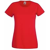 Fruit of the Loom - T-Shirt Johnson, UTBC1354_69, Rot, UTBC1354_69 M