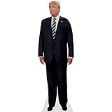 Celebrity Cutouts Donald Trump (Suit) Pappaufsteller M