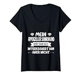 Damen Appenzeller Sennenhund Lustig - Appenzeller Sennenhund T-Shirt mit V