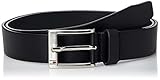 Tommy Hilfiger Herren New Aly Belt Gürtel, Schwarz (BLACK), 90(UK)