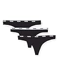 PUMA Damen String Thong H schen, Schwarz, M EU