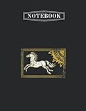 Notebook: Lord Of The Rings Rohan Banner Notebook A Perfect Gift For Love O