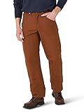 Wrangler Riggs Workwear Herren Tough Layers Relaxed Fit Canvas Pant Arbeitshose, Toffee Braun, 46W / 30L