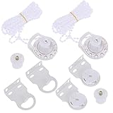 2 Kit 28mm Rollo Zubehör Rollo Halterung Fenster Befestigung Reparatur Fenster Rollo Rollo Klemmträger Ohne Bohren für Rollos Montage ohne Bohren Seitenzugrollo Doppelrollo Thermorollo E