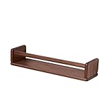 BICCQ Wand Massivholz Bücherregal Magazin Rack Wandhängende Weltraumdekoration Wohnzimmer Kirschholz (Größe : 50)