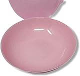 TUPPERWARE TUPPER Servier-Schüssel ALLEGRA 1,5 Liter edel glänzend Schüssel mit Deckel rosa rose pink