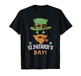 Kobold grün mit Bart I St Patricks Day Irland Kleebatt Bier T-S