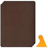Leder Patch Kit 3 St. Leder Reparatur Set Aufkleber Patch Repair Lederreparatur Set Leder, Vinyl und Kunstleder Selbstklebend Reparieren Kit Ledercouch Flicken Für Autositze Jacke Sofa Couch Rucksack