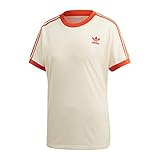 adidas Originals 3-Stripes Tee T-Shirt Damen Beig