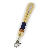 SCHLÜSSELANHÄNGER | beige-blau | Schlüsselband | Lanyard für Männer und Frauen - mit Liebe HANDGEMACHT | Geschenk | Valentinstag | Geburtstag