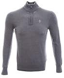 Ted Baker Herren Mmk-Tooting-ls Core Half Zip Pullover, anthrazit, S