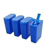 Tupperware SET (4) To Go Würzling 25 ml blau dunkel blau C72 Salzstreuer Pfeffer/Salz S