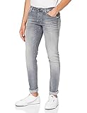 JACK & JONES Herren Jjiglenn Jjicon Jj 257 50sps Noos Slim Jeans, Grey Denim, 33W 32L EU