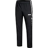 JAKO Herren Präsentationshose Striker 2.0, schwarz/weiß, L