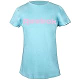 Reebok Mädchen Camiseta Big Vector Unterhemd, Aqua, L