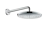 hansgrohe Raindance Select S 300 Duschkopf, Kopfbrause für Wandmontage, 2 Strahlarten, C