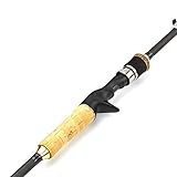 Treimboover Angelrute Spinnrute Casting Handangel superleichten Carbon Feeder Pole Power-Köder-Yellow_3.0m Angelzubehör (Color : Yellow, Size : 3.0m)