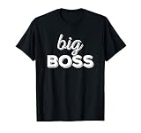 Big Boss Matching Design für Mama oder Papa T-S
