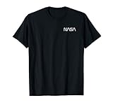 NASA Left Chest Simple Logo T-S