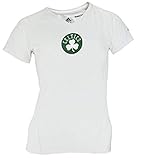 Boston Celtics NBA Damen Short Sleeve V-Neck ClimaLite T-Shirt, weiß, damen, weiß