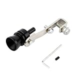 Wakauto Auto Turbo Sound Auspuff Pfeife Auspuffrohr Klemme Abblaseventil Simulator - Größe L （Zufällige Farbe）