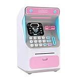 Spardose für Kinder ATM Money Bank Elektronisches - Geldautomaten-Sparkassen-Maschine Für Kinder - Mini-Sparschwein-Spielzeug Geldautomat Cash Coin - Konzept Des Finanzmanagements Etab