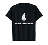 Think Different / Denk Anders - T-Shirt mit B