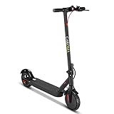 E Scooter,E Roller Faltbarer für Erwachsene,270Wh Elektro Scooter,bis zu 25km Reichweite,8.5Zoll Solide Reifen,Aluminiumlegierung Electric Scooter,mit Scheinwerfer Bremslicht Glocken Handb