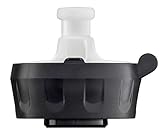 SIGG KBT Base only Kinder Trinkverschluss (One Size), Ersatzteil für SIGG Trinkflasche, auslaufsicherer Verschluss (nur Unterteil), Schwarz/Weiß