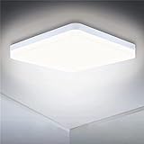 LED Deckenleuchte 36W, SUNZOS 4000K 4250LM Deckenlampe Led Panel für Lampe Wohnzimmer, Schlafzimmer, Küchenlampe, Flur, Balkon, Esszimmer, Neutralweiß Deckenleuchte L