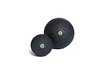 BLACKROLL® BALL Set, Massagebälle für die Selbstmassage, Fitness-Massagegeräte für effektives Training, BLACKROLL® Set: BALL 08 und BALL 12, Made in Germany, Schw