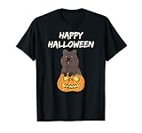 Happy Halloween Quokka Smiling - Gruseliger Kürbis Glücksbringer T-S