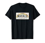 Mahalo Hawaii License Plate T-S