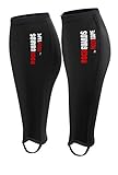 RockTape Rockguards Schienbeinschoner, Schwarz, S