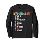 My Perfect Day Lustiges Poloshirt Lang