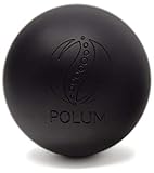 POLUM® Massageball – Premium Lacrosse Ball & Faszienball - Ø 6cm - aus 100% natürlichem G