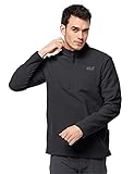 Jack Wolfskin Herren Gecko M Fleecepullover, Black, L