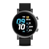 Ticwatch E3 Smartwatch für Herren Wear OS von Google mit Qualcomm Snapdragon Wear 4100+ Dual-System-Plattform Google Pay GPS Herzfrequenzüberwachung Stressmanagement iOS und Android kompatib