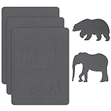 MVKV 3 STK Leder Patch Kit Selbstklebend, Schöne Tierform Selbstklebender Leder Reparatur Patch, Prämie Lederreparatur Kunstleder Flicken Für Autositze Jacke Sofa Couch Rucksack