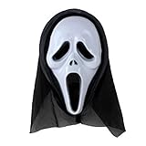 Ruluti 1pc Halloween Horror-schablonen-schrei-Maske Männer Frauen Kostüm-Partei Cosplay