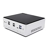 HYSTOU Mini PC 16GB RAM 512GB ROM Windows 10 Pro,Intel Core i5-10210U Prozessor Micro Desktop Computer PCs/Dual-HDMI Unterstützung für mSATA/2,5 Zoll SSD/HDD, 4K,2,4 + 5,8G Dual Band WiF