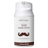 Aional Men Beruhigende Feuchtigkeitscreme nach der Rasur, energetisierender Balsam nach der Rasur, Hautpflege für Männer und Essentials für die Rasur 50