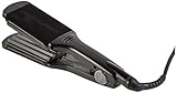 Babyliss Pro BAB2512EPCE Kreppeisen Titanium mit breiten Heizplatten, 60