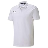 Puma Kinder teamGOAL 23 Casuals Polo Jr Poloshirt, White, 176