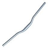 UPANBIKE MTB Mountainbike Fahrrad extralanger Lenker, 31,8 mm, 720 mm Riser Bar(Silber)
