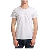 Balmain T-Shirt für Herren, Weiß, VH1EF000B0380FA, Weiß, VH1EF000B0380FA Larg